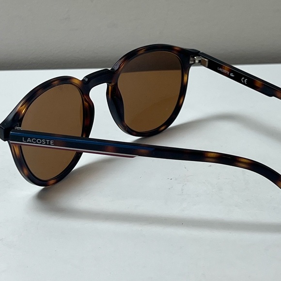 Lacoste Authentic Unisex L916 Havana Tortoise Shell Sunglasses - Picture 9 of 10